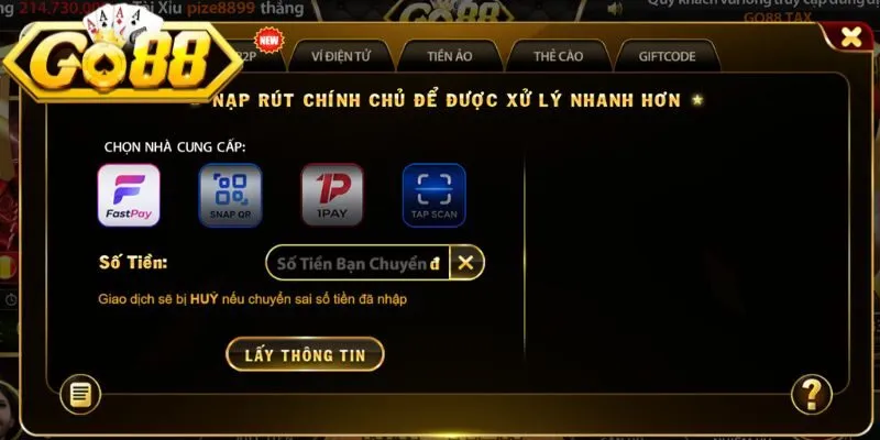 Giải đáp câu hỏi thường gặp về truy cập ở nền tảng Go88