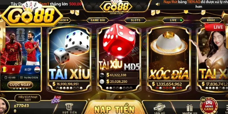 Tầm nhìn phát triển trong giới thiệu Go88