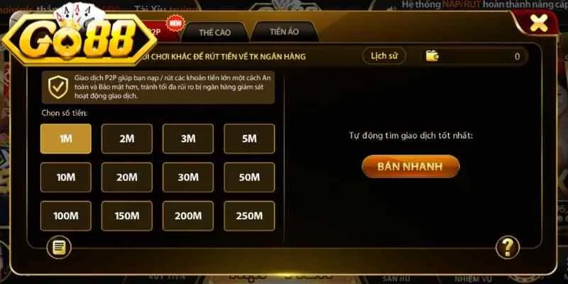 Đa dạng phương thức giao dịch được cập nhật